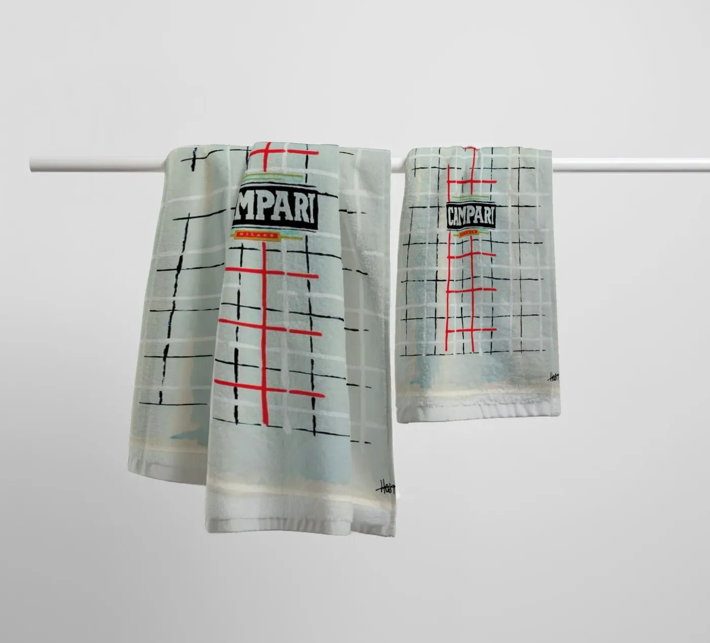 Interdependence 14 towel by Joachim Høst