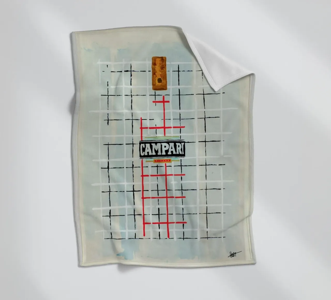 Interdependence 14 fleecedeken van Joachim Høst