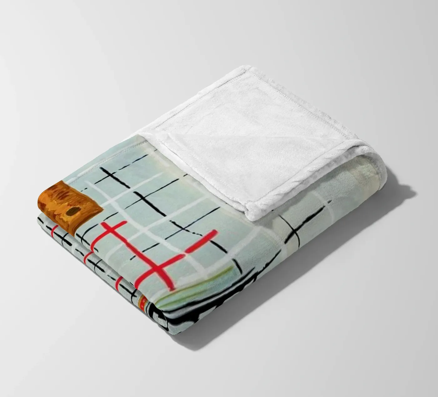 Interdependence 14 fleece blanket by Joachim Høst