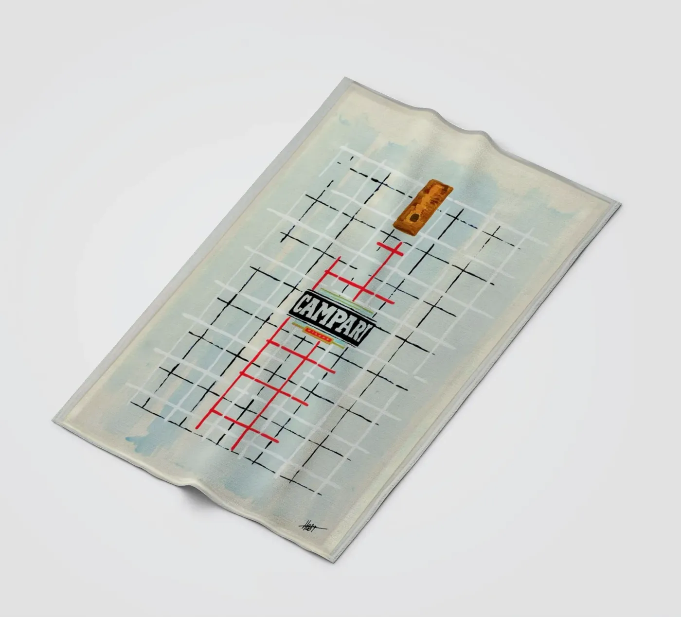 Interdependence 14 fleece blanket by Joachim Høst