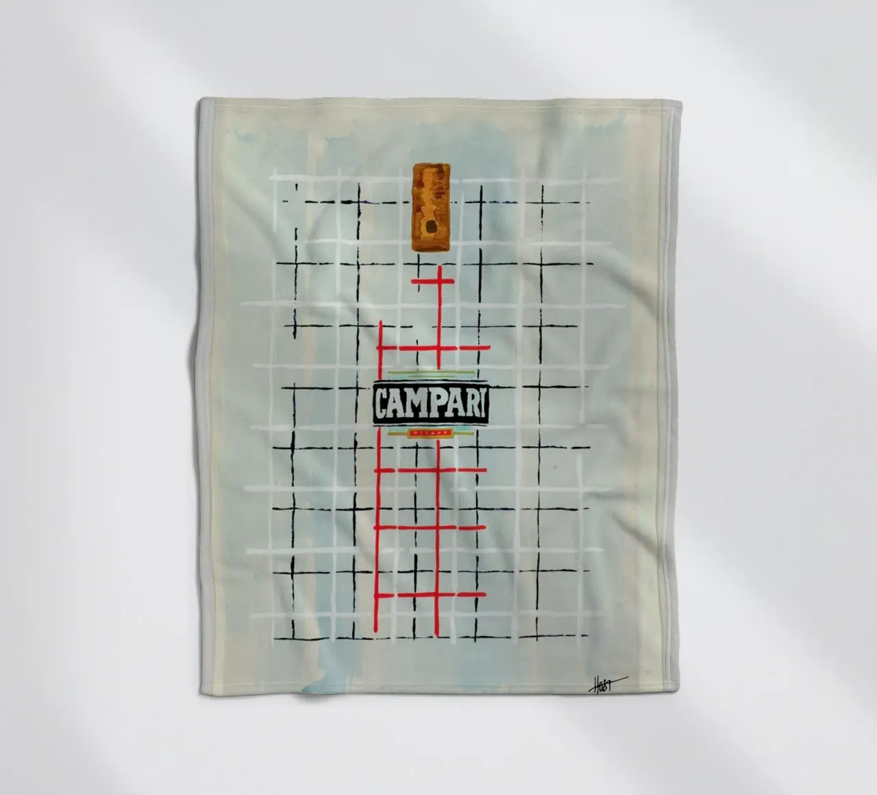 Interdependence 14 fleecedeken van Joachim Høst