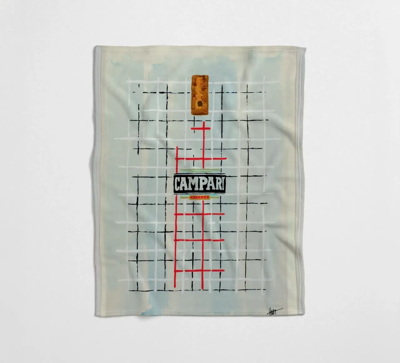 Interdependence 14 fleecedeken van Joachim Høst