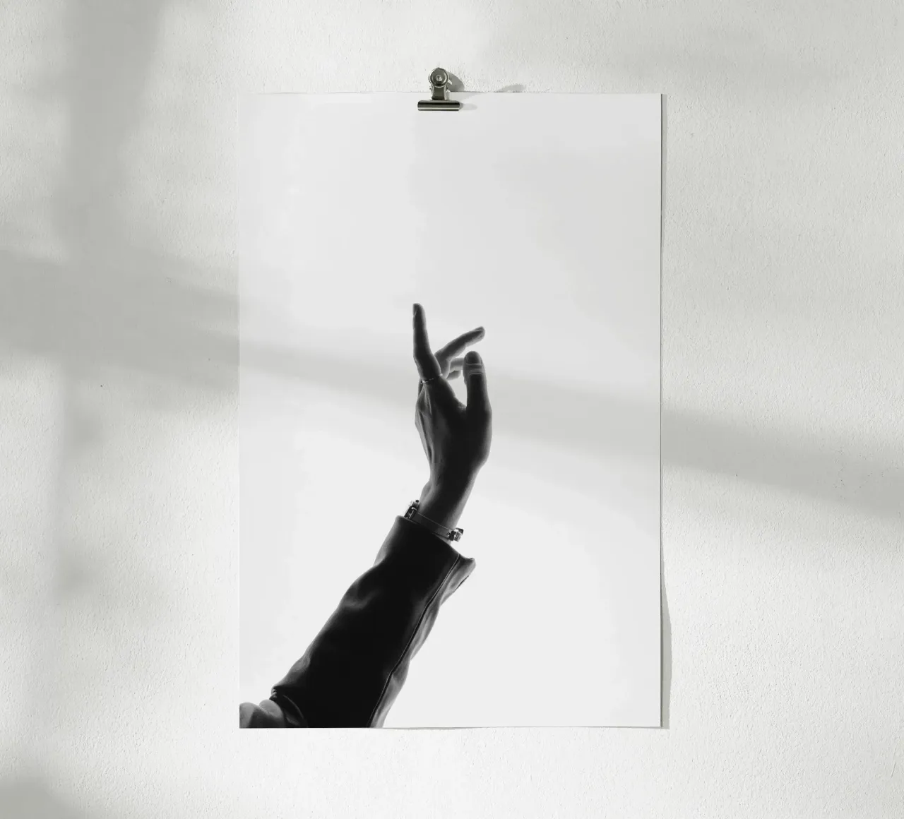 Nero minimale carta hahnemühle da PhotoVibe Decor