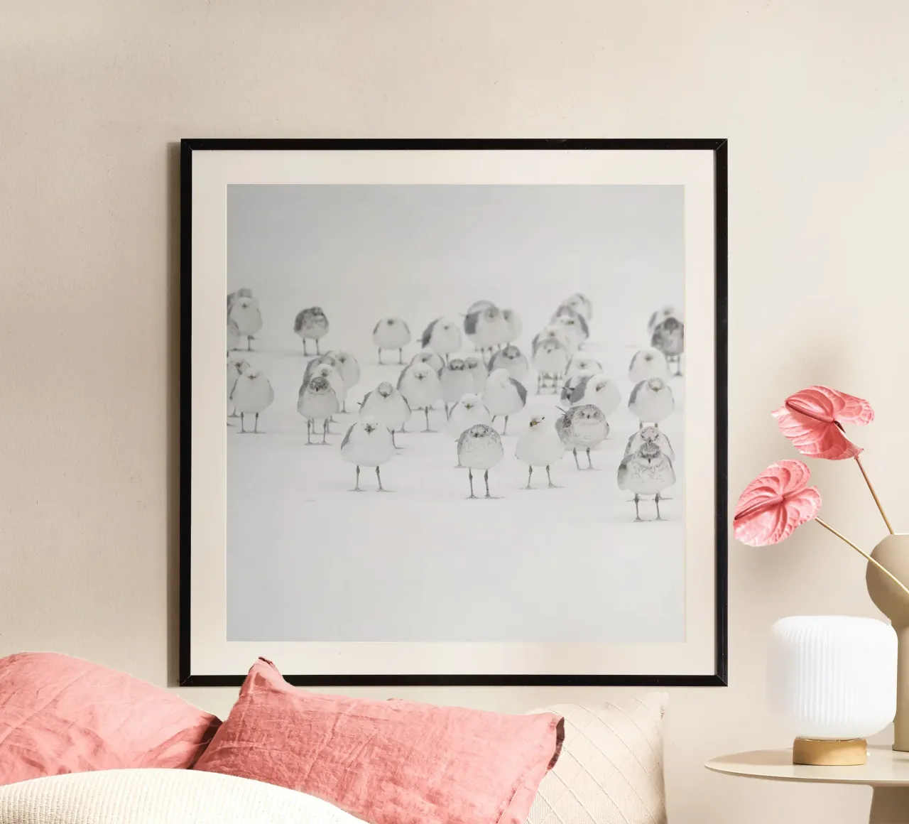 Nero minimale poster da PhotoVibe Decor