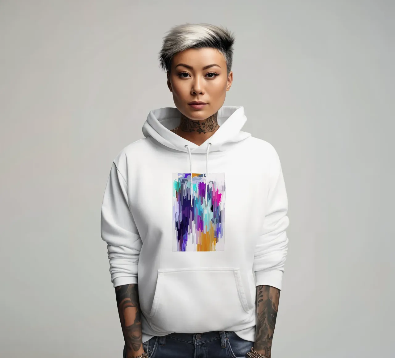 The Two Of Us felpa con cappuccio da Three Of The Possessed