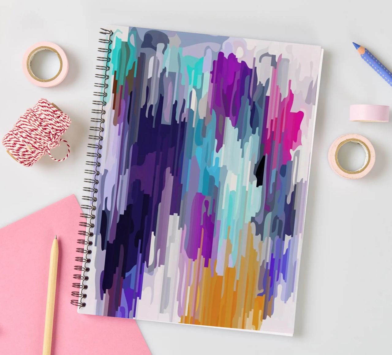 The Two Of Us spiral notebook by Three Of The Possessed