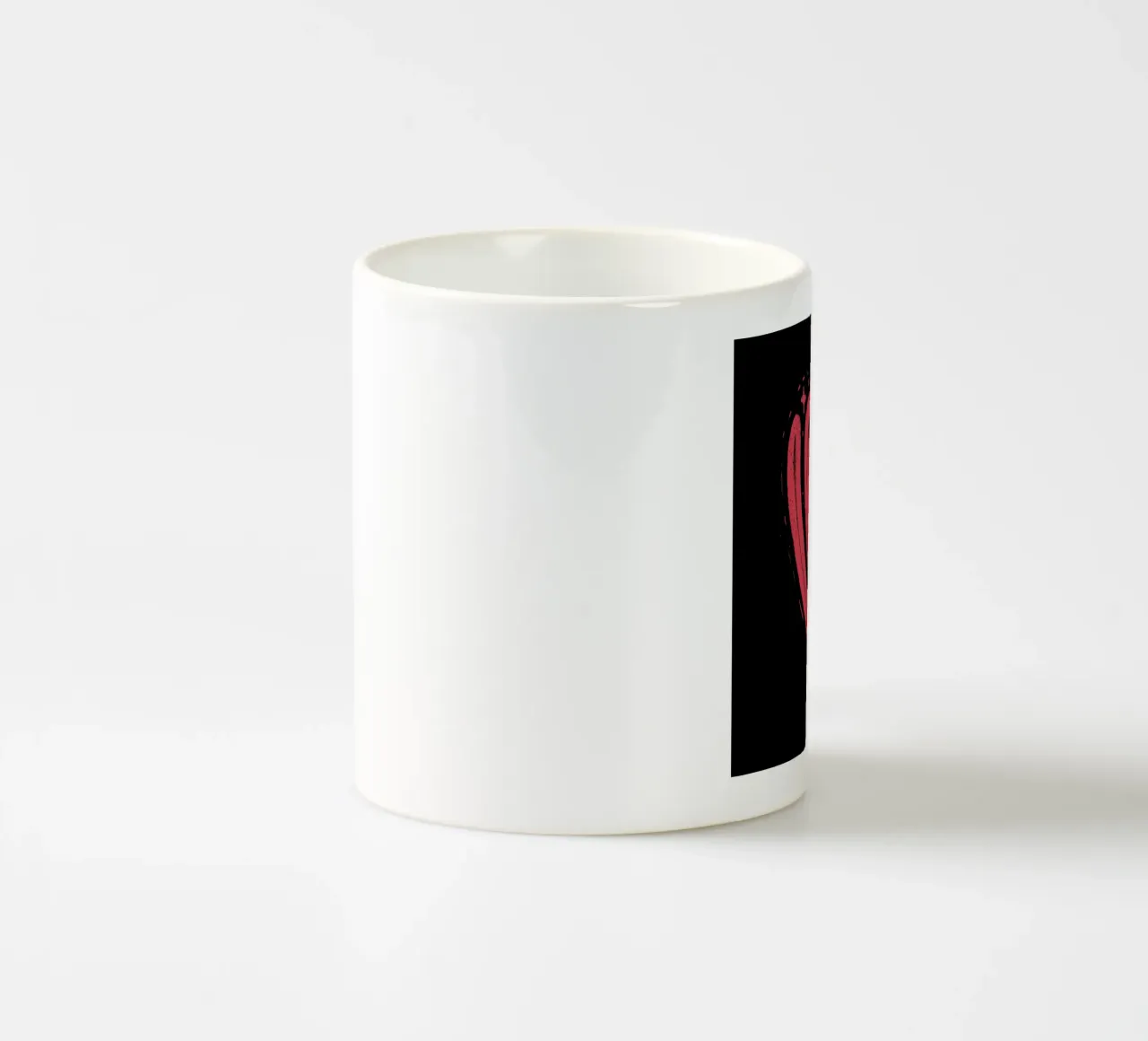 Love In A Heart Shape tazza in ceramica da Tobe Fonseca