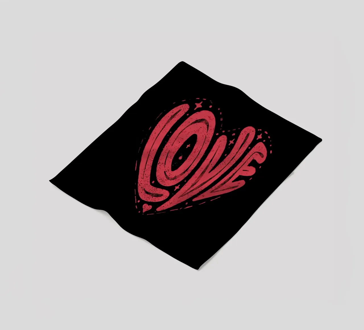 Love In A Heart Shape coperta in pile da Tobe Fonseca