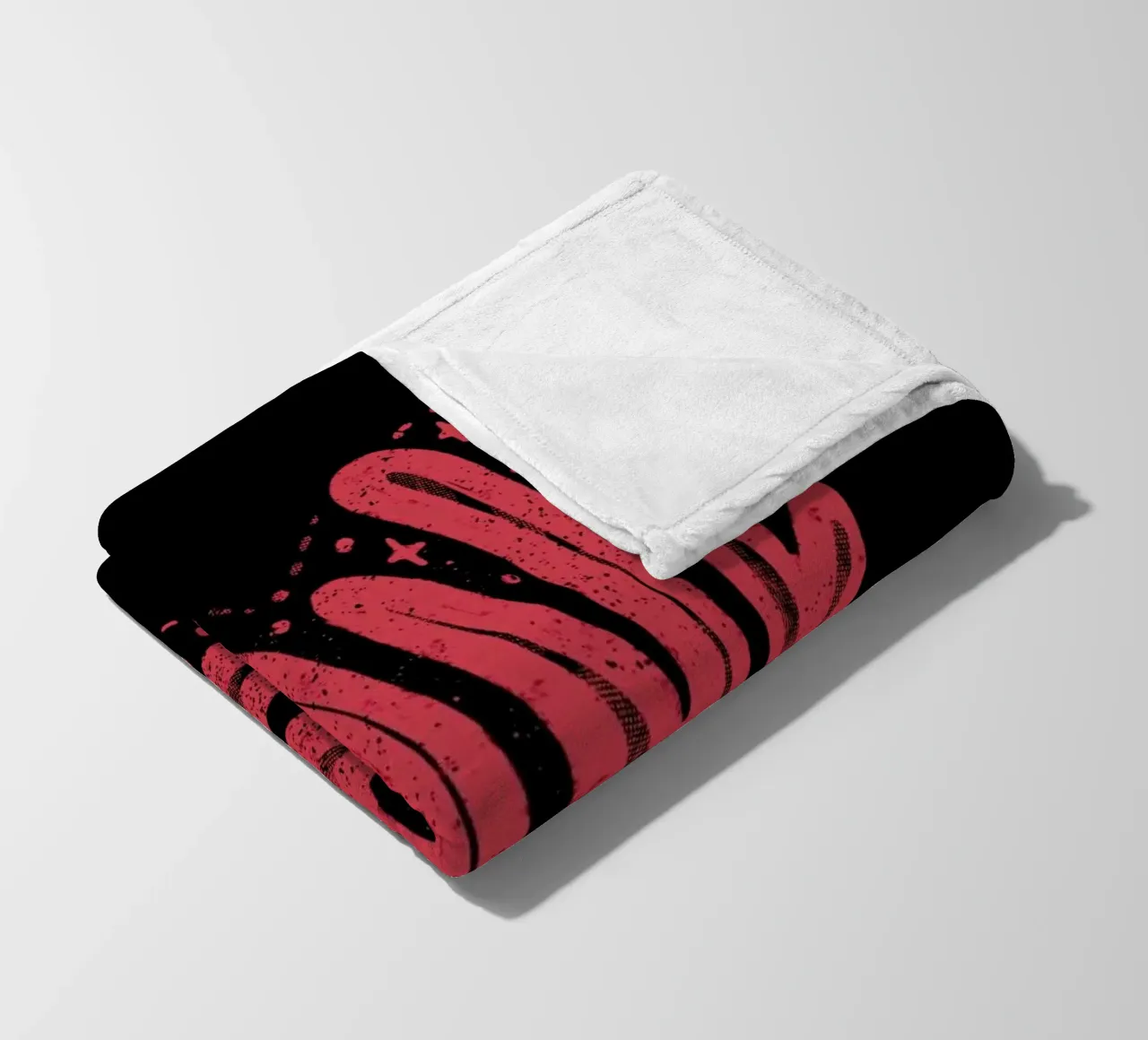 Love In A Heart Shape coperta in pile da Tobe Fonseca