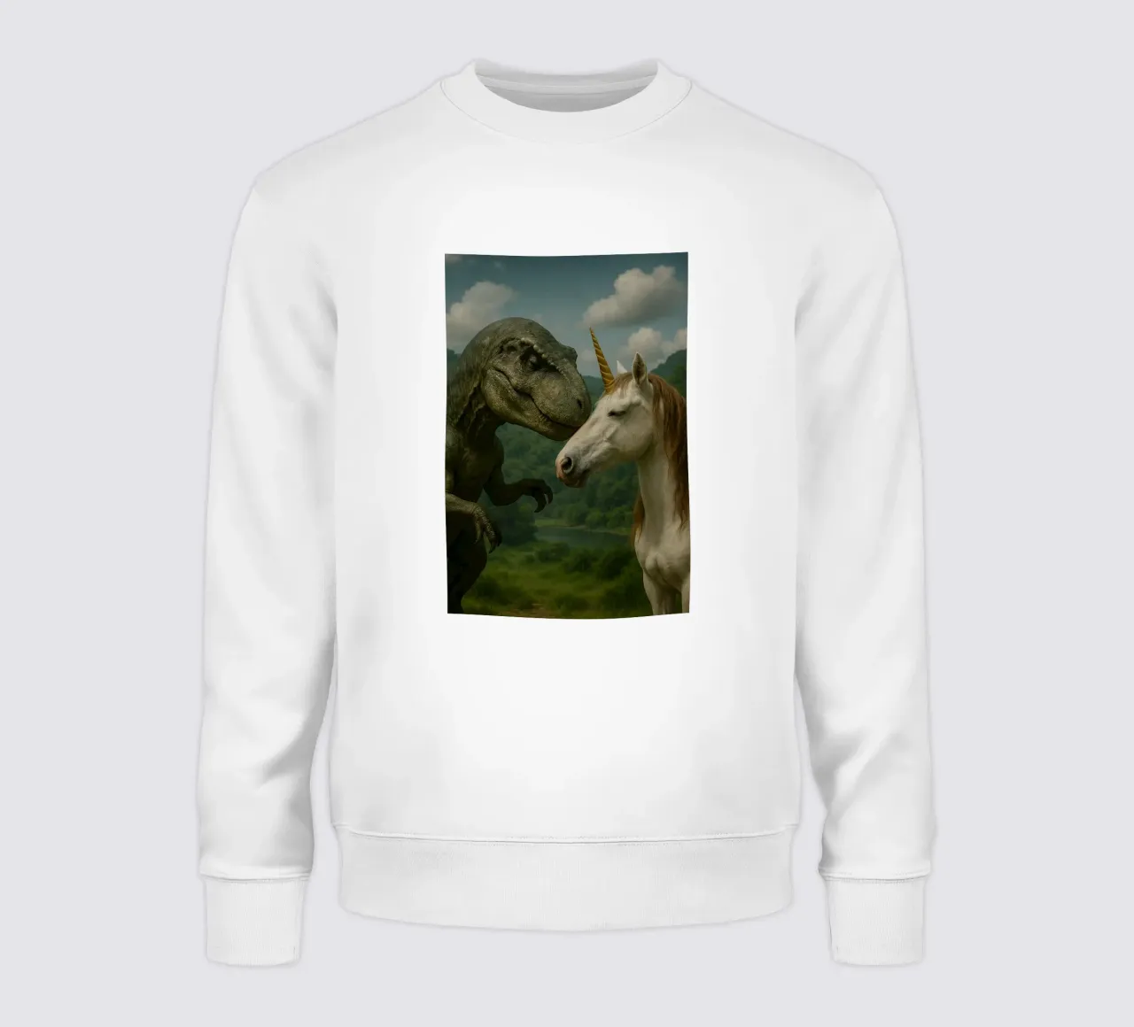 DINO UNICORN REAL felpa da Vintage Van Gogh