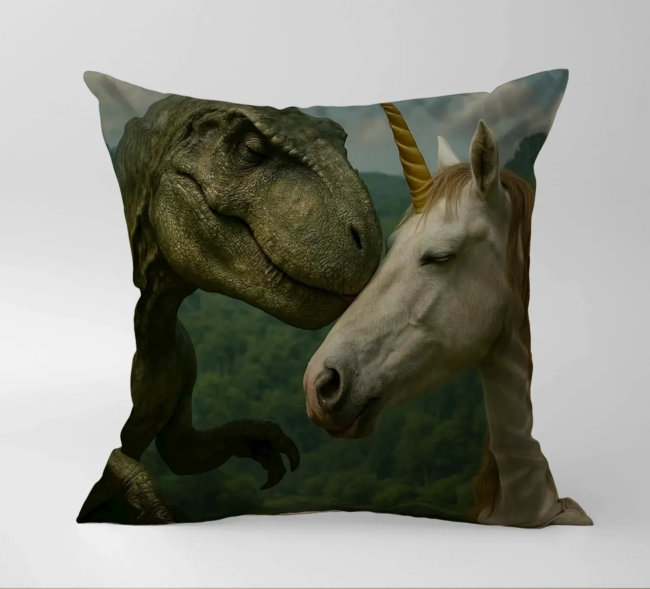 DINO UNICORN REAL cuscino da Vintage Van Gogh