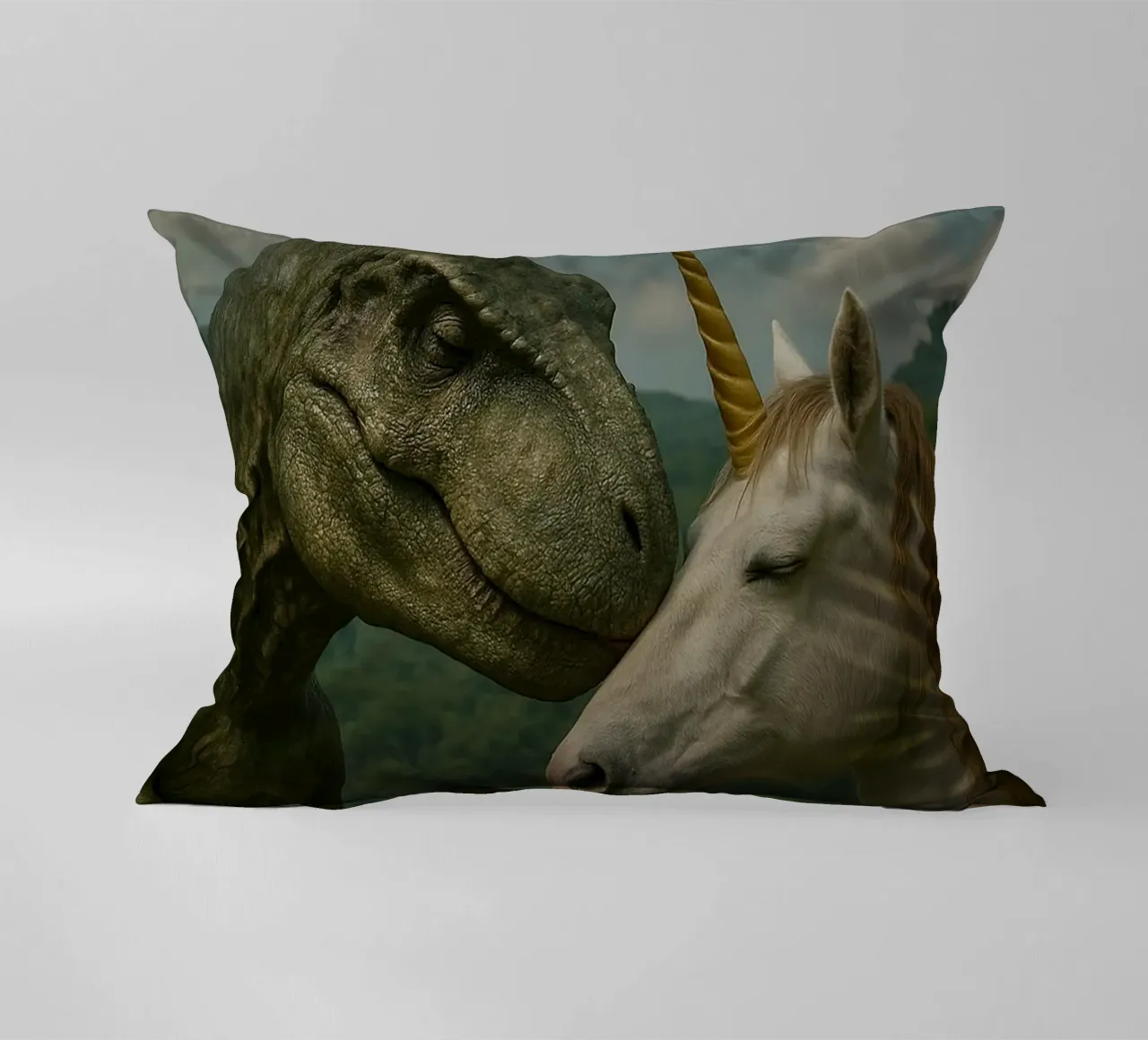 DINO UNICORN REAL cuscino da Vintage Van Gogh