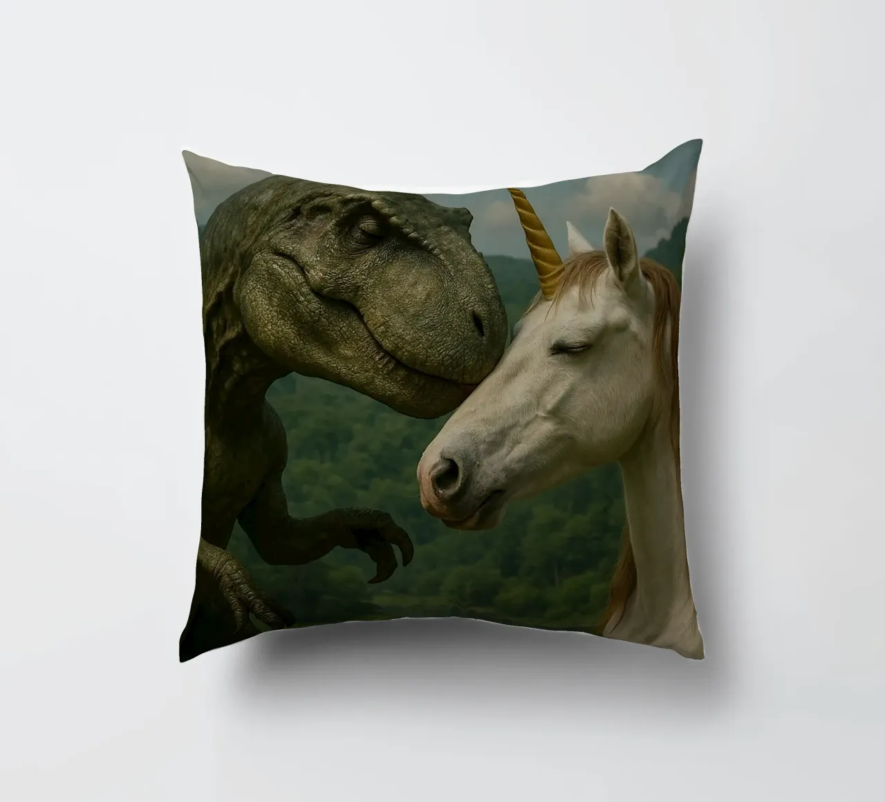 DINO UNICORN REAL cuscino da Vintage Van Gogh