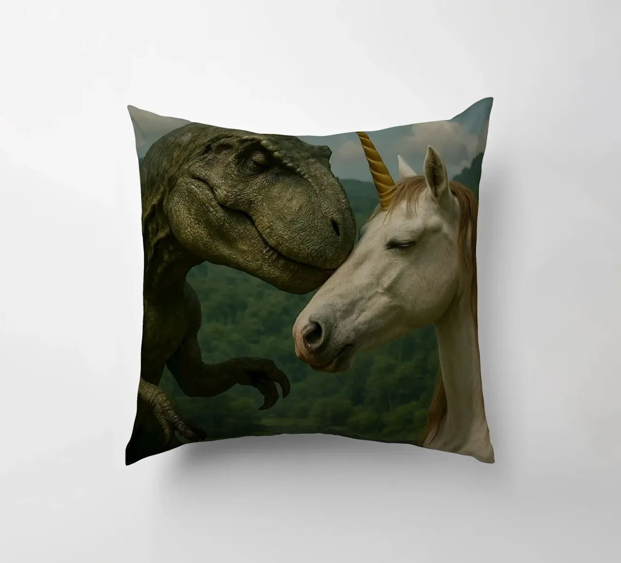 DINO UNICORN REAL cuscino da Vintage Van Gogh