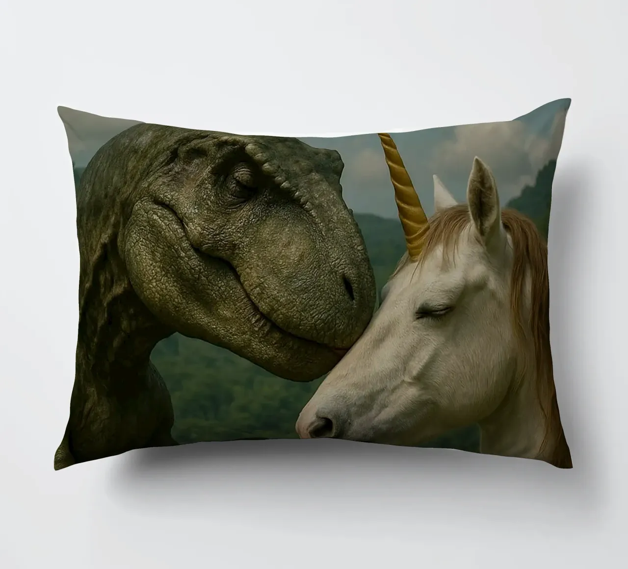 DINO UNICORN REAL cuscino da Vintage Van Gogh