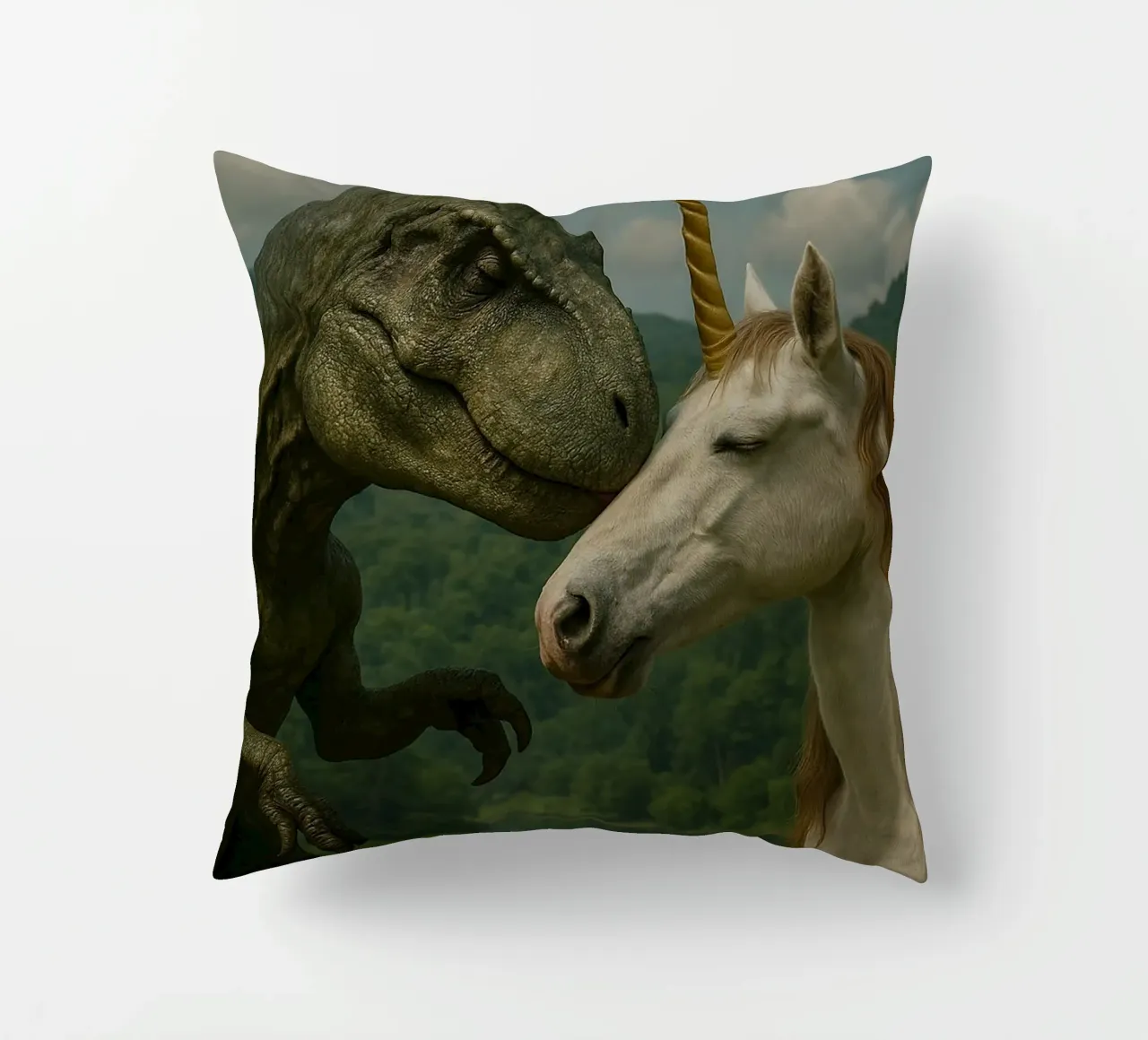 DINO UNICORN REAL cuscino da Vintage Van Gogh