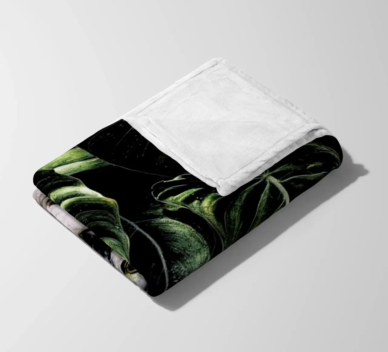 Jungle Scene coperta in pile da Wouter Rikken