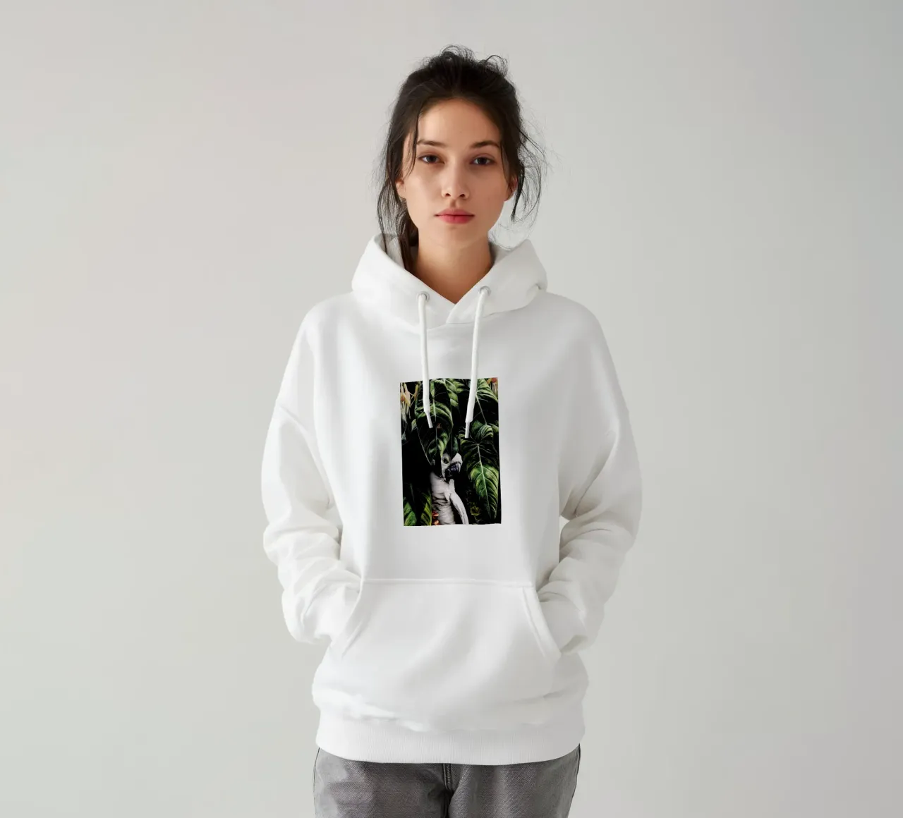 Jungle Scene felpa con cappuccio da Wouter Rikken
