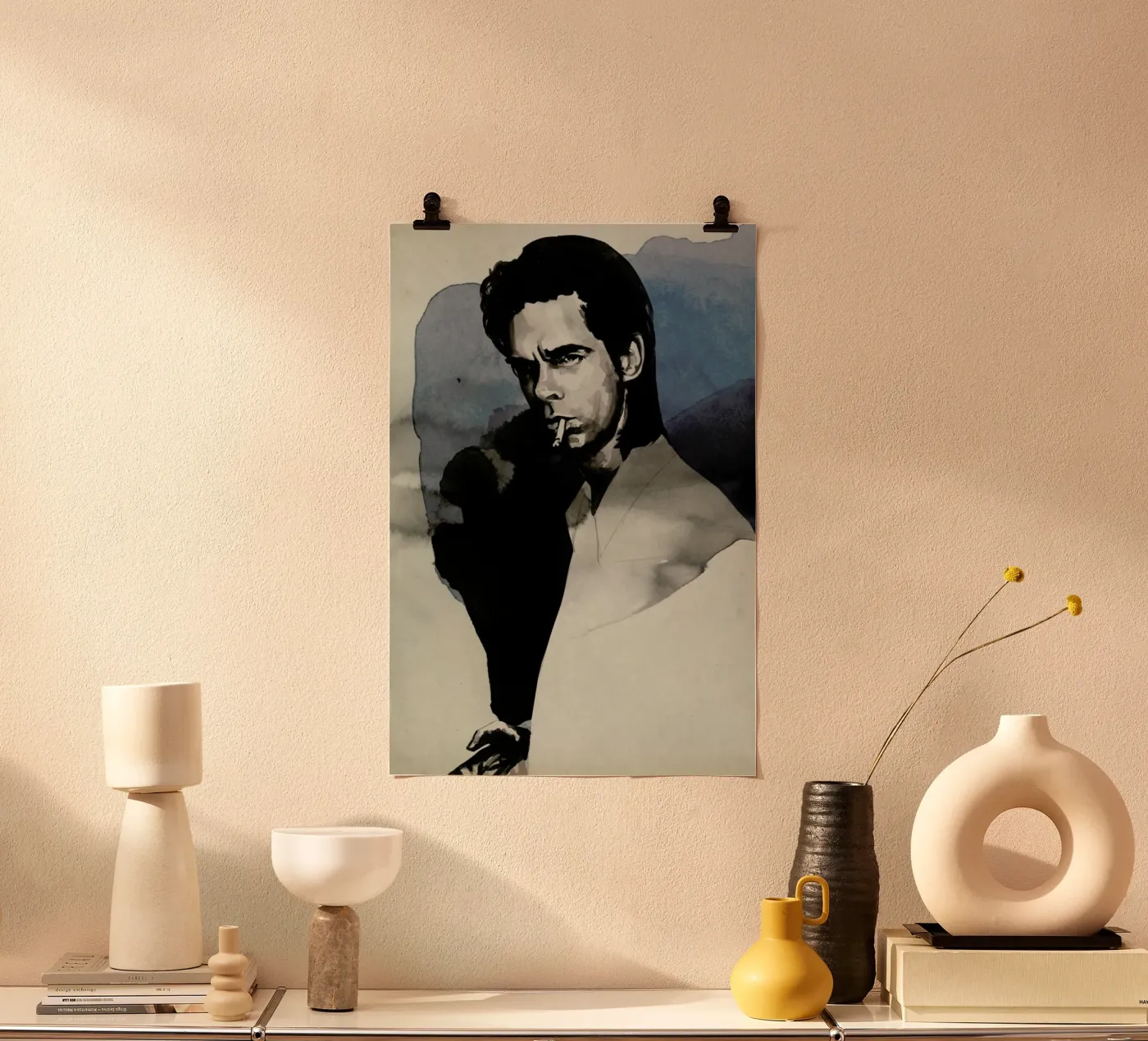 Nick Cave poster by David Diehl