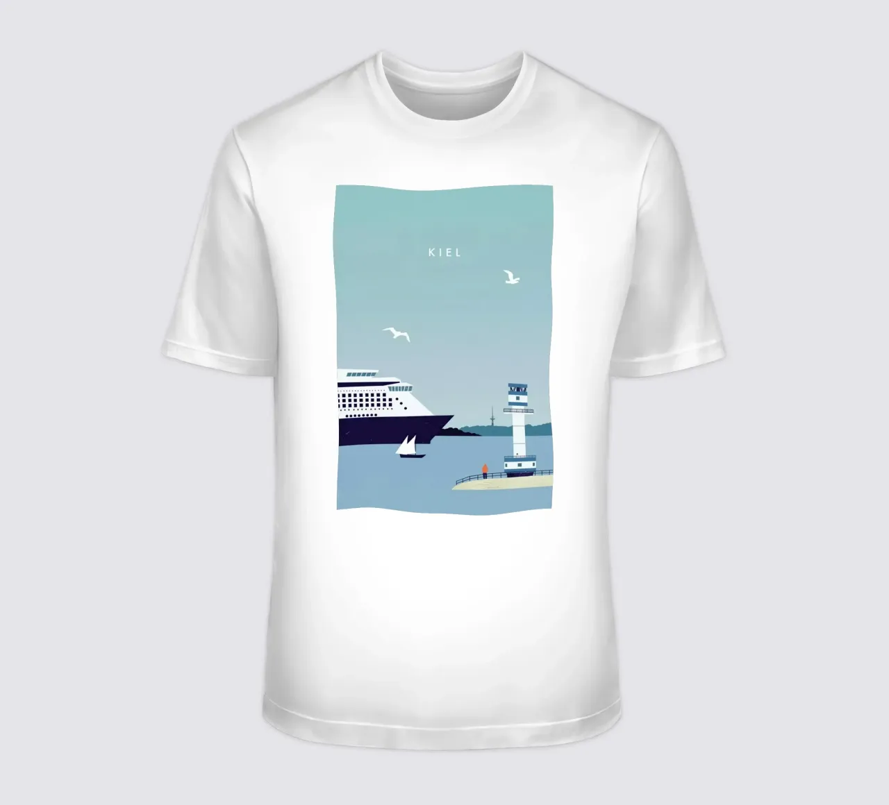 Kiel t-shirt by Katinka Reinke
