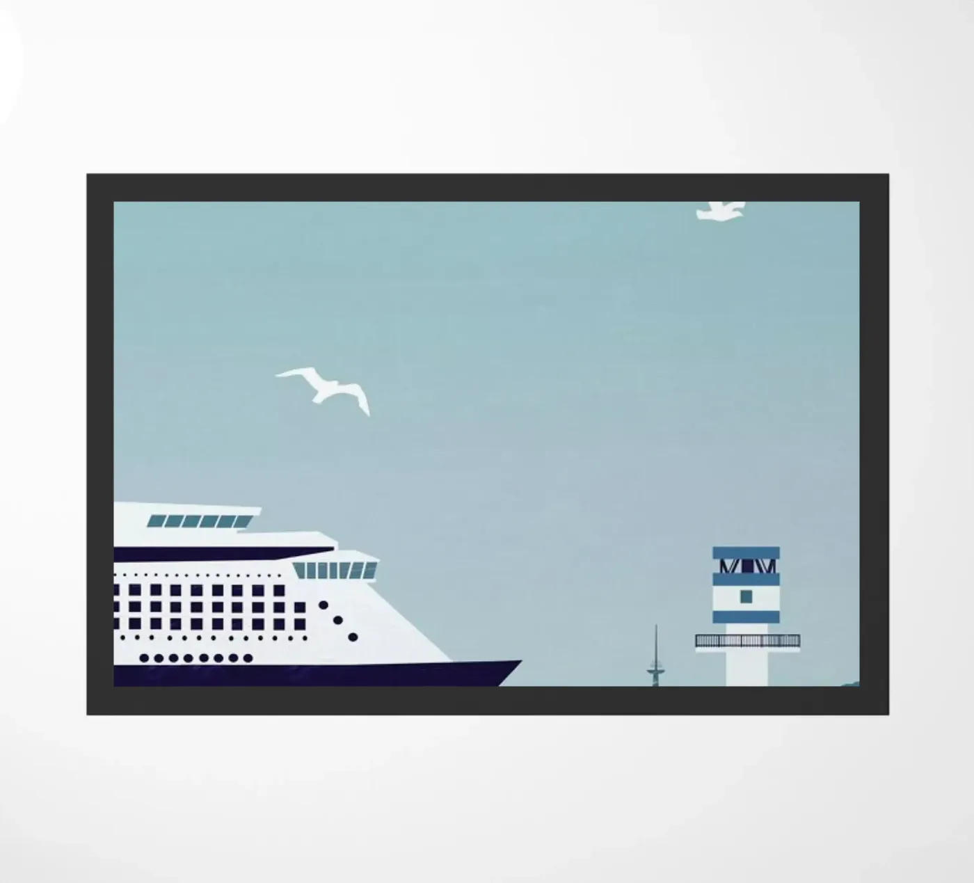 Kiel doormat by Katinka Reinke