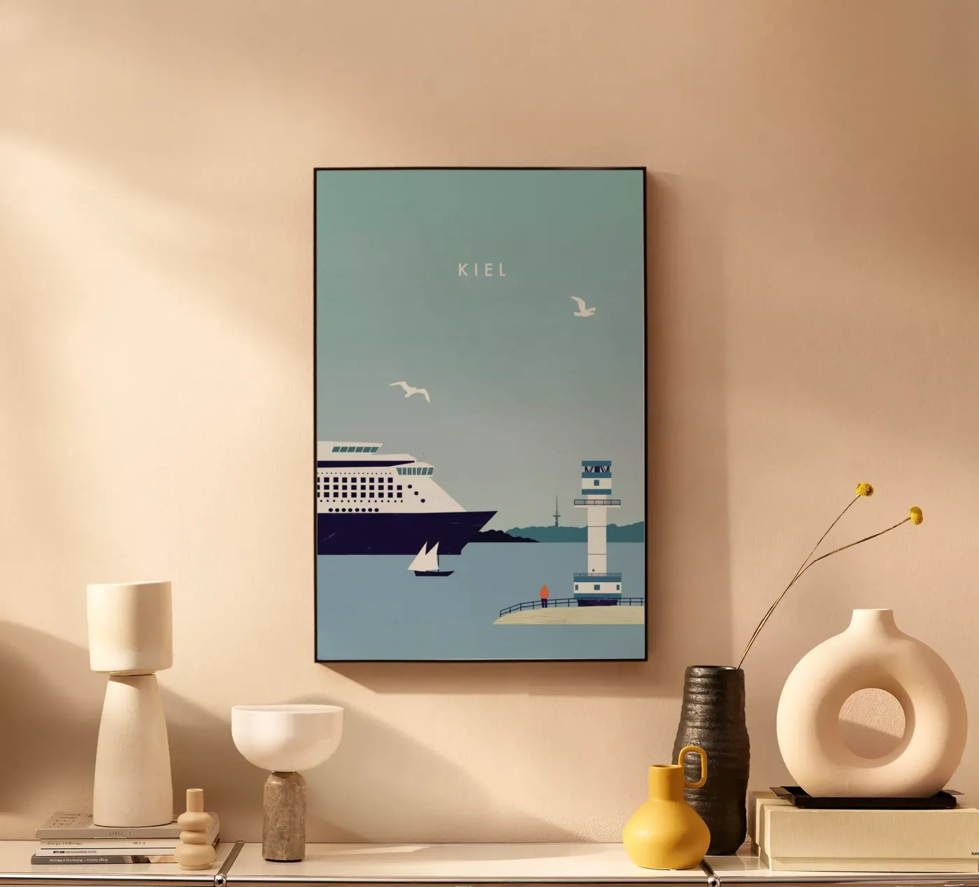 Kiel acryl van Katinka Reinke