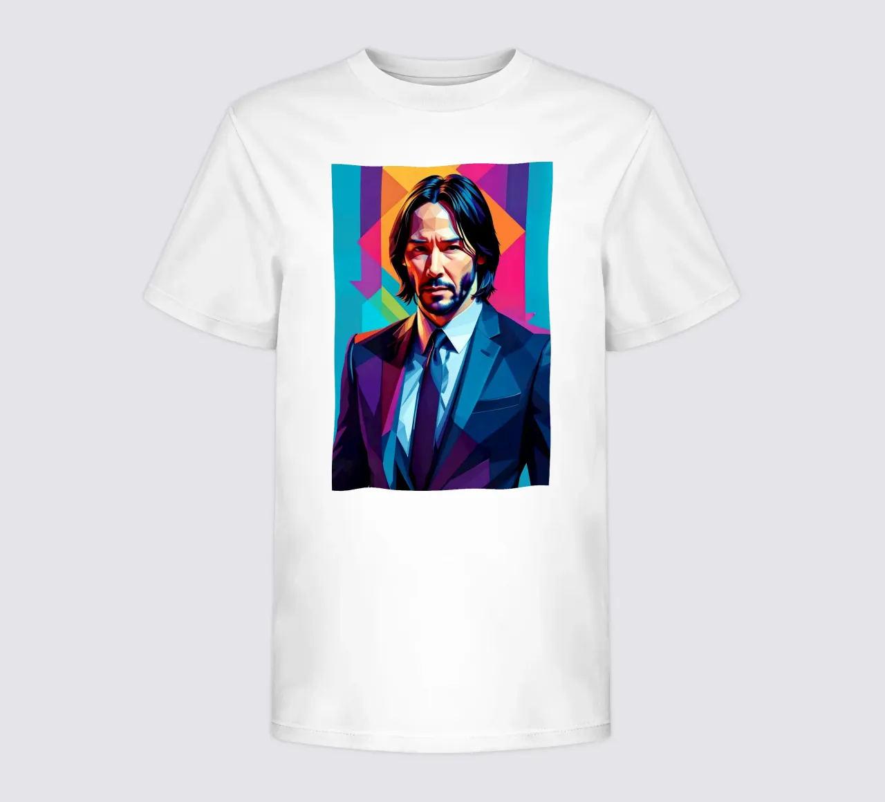 John Wick pop-art kinder t-shirt van BONANZA