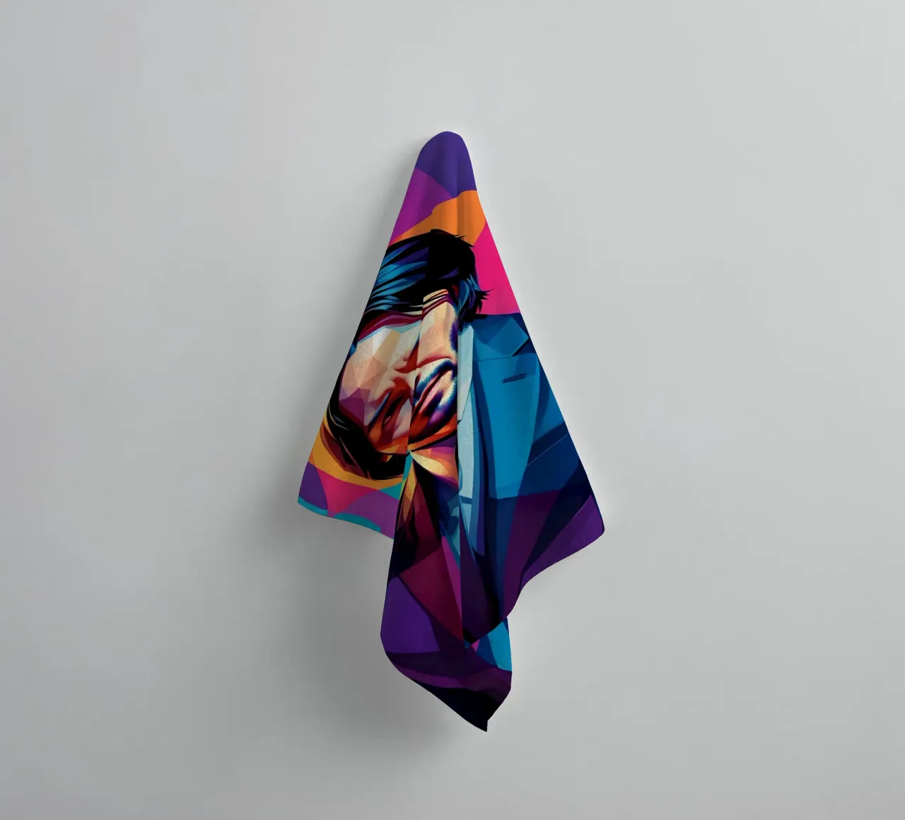 John Wick pop art asciugamano da bagno da BONANZA