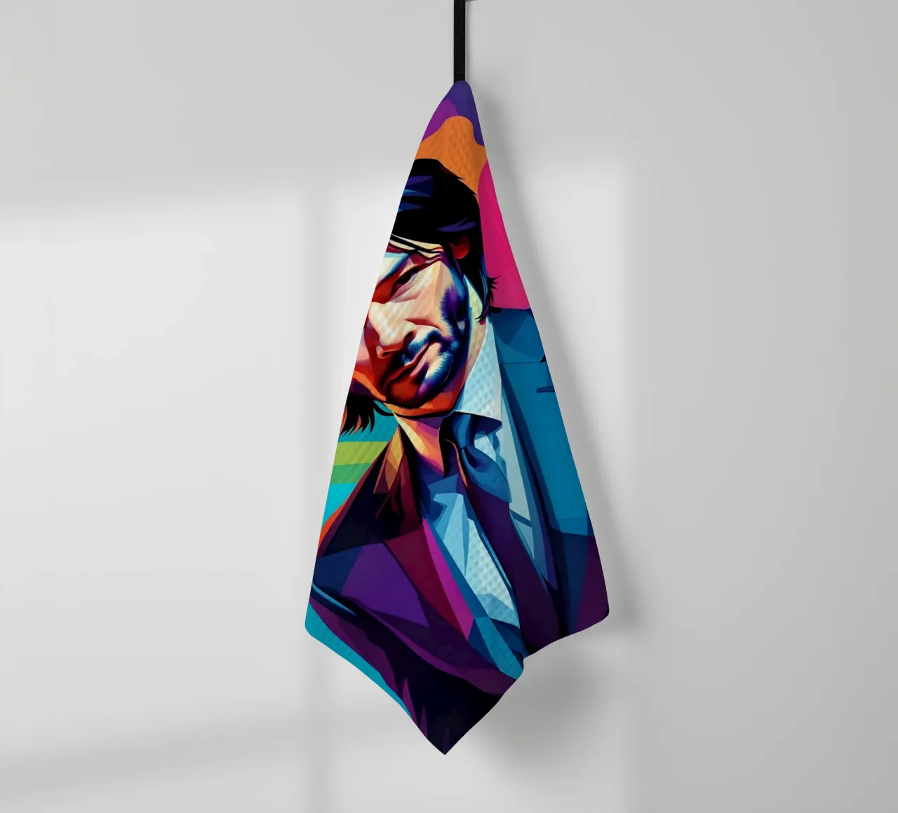 John Wick pop art canovaccio da cucina da BONANZA