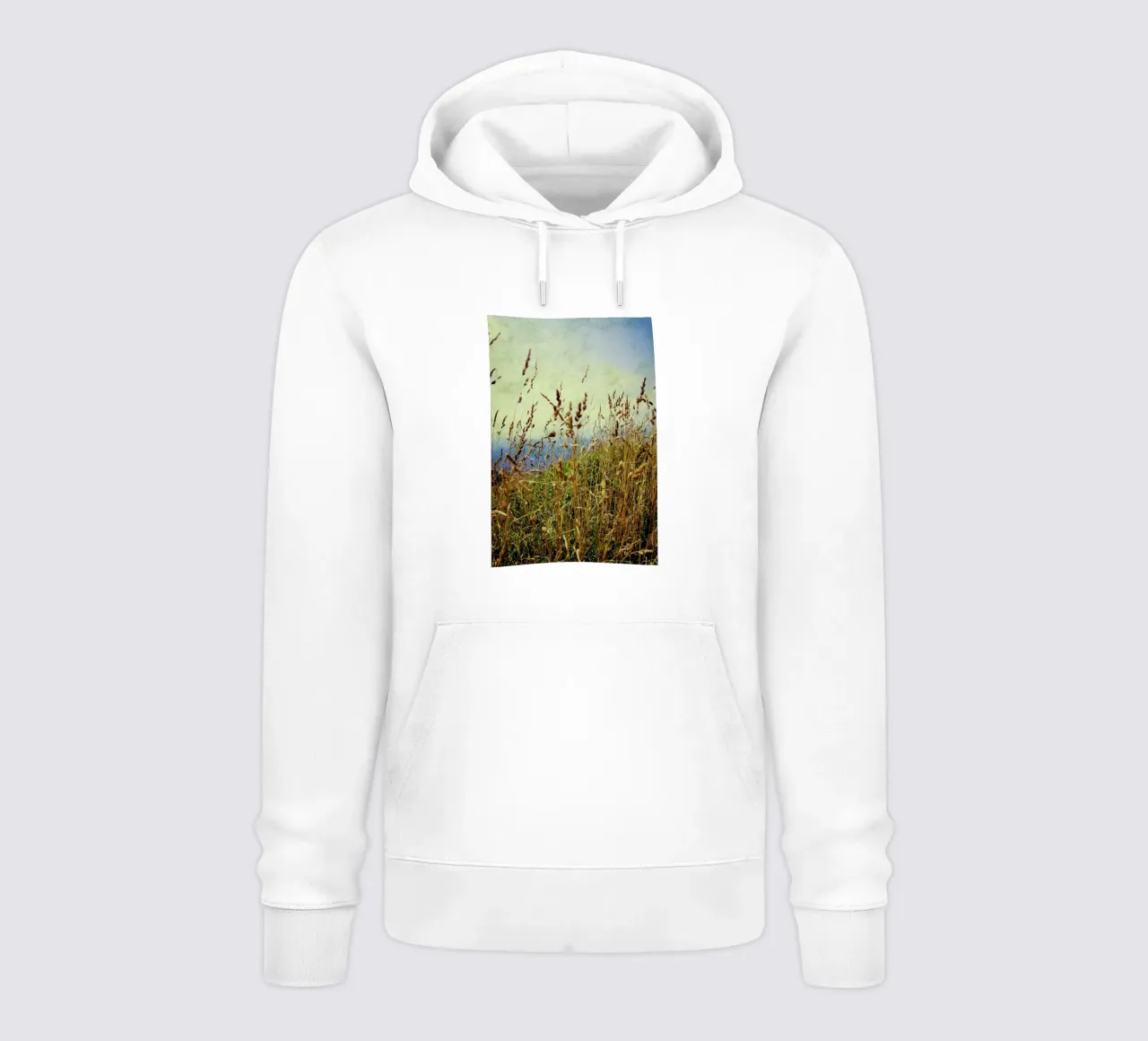 Mountain Grass felpa con cappuccio da Angelo Cerantola