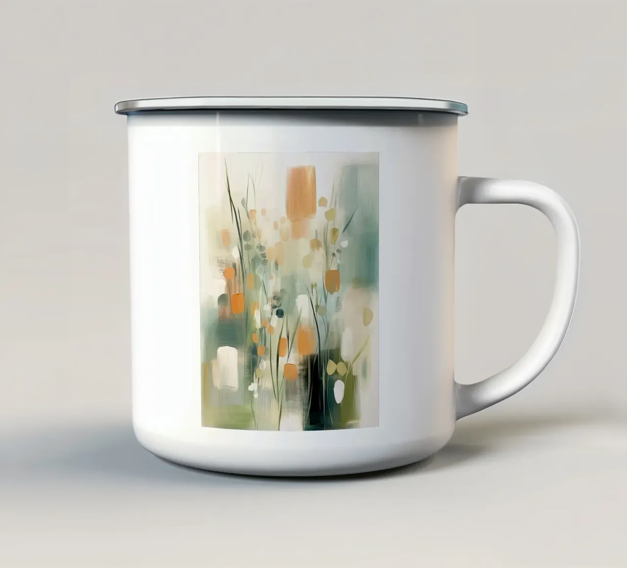Arte da parete di Imagine tazza in smalto da Imagine