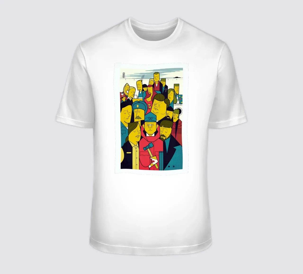 This is a true story t-shirt da Ale Giorgini