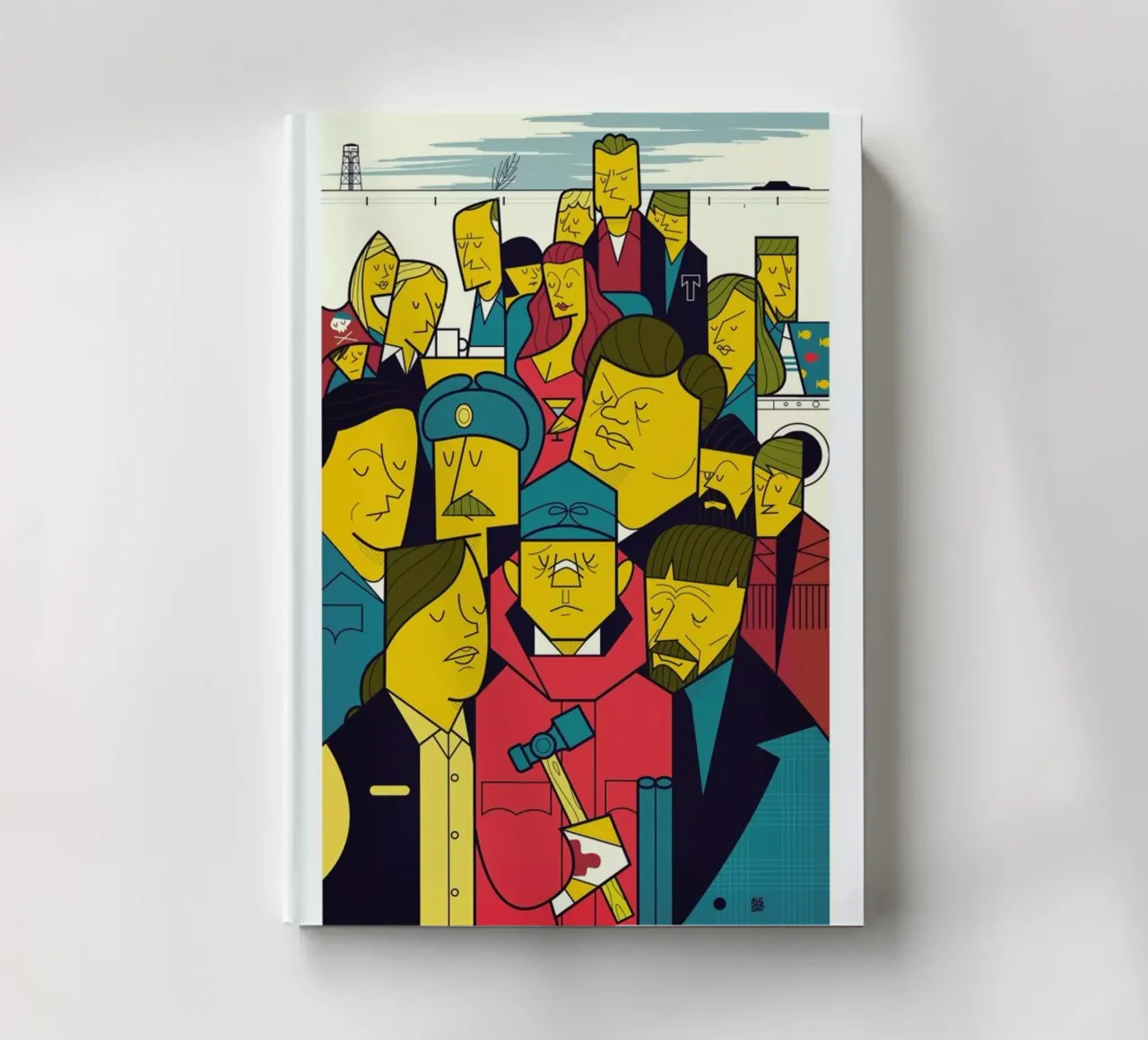This is a true story notebook by Ale Giorgini