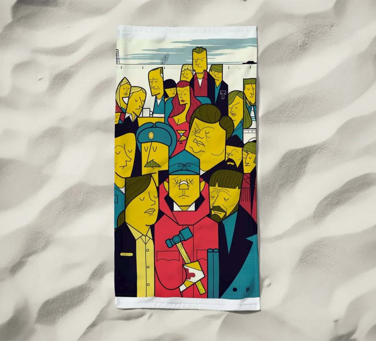 This is a true story telo mare da Ale Giorgini