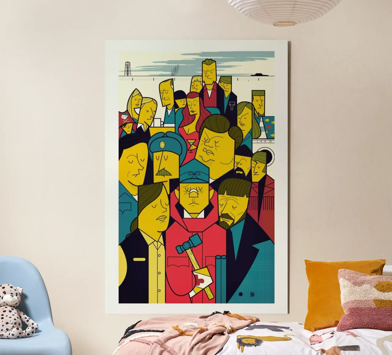 This is a true story alluminio dibond da Ale Giorgini