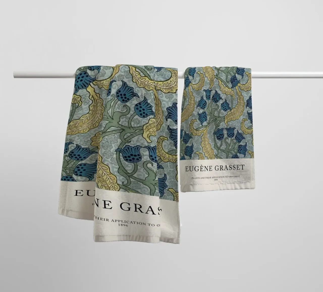 Grasset - Lily of the Valley 38 asciugamano da bagno da Vintage by JUNIQE