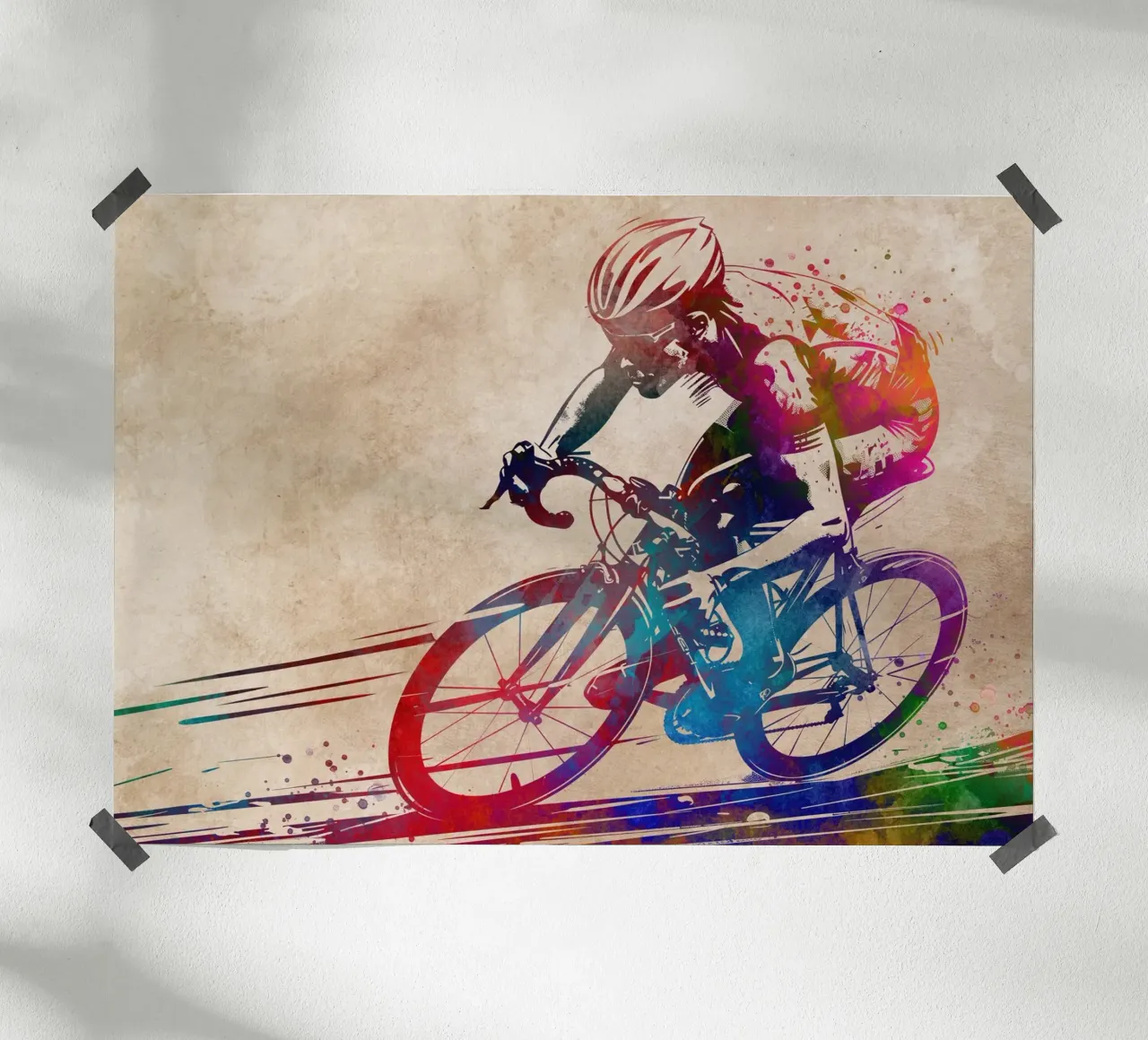 Radsport Kunst Hahnemühle von SPORT