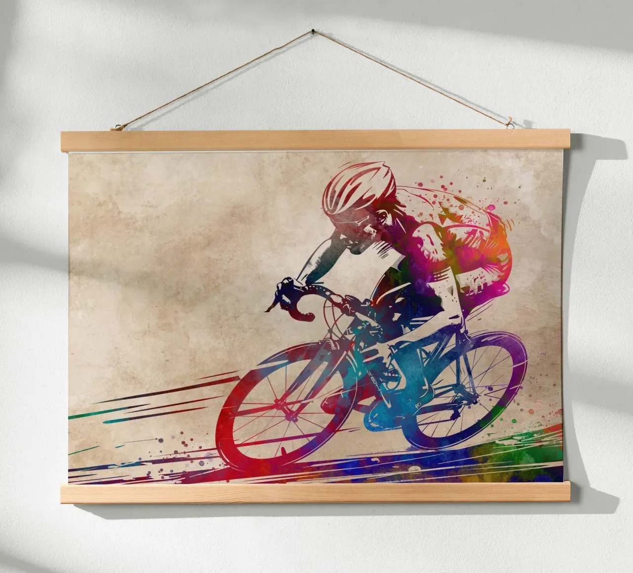 Radsport Kunst Hahnemühle von SPORT