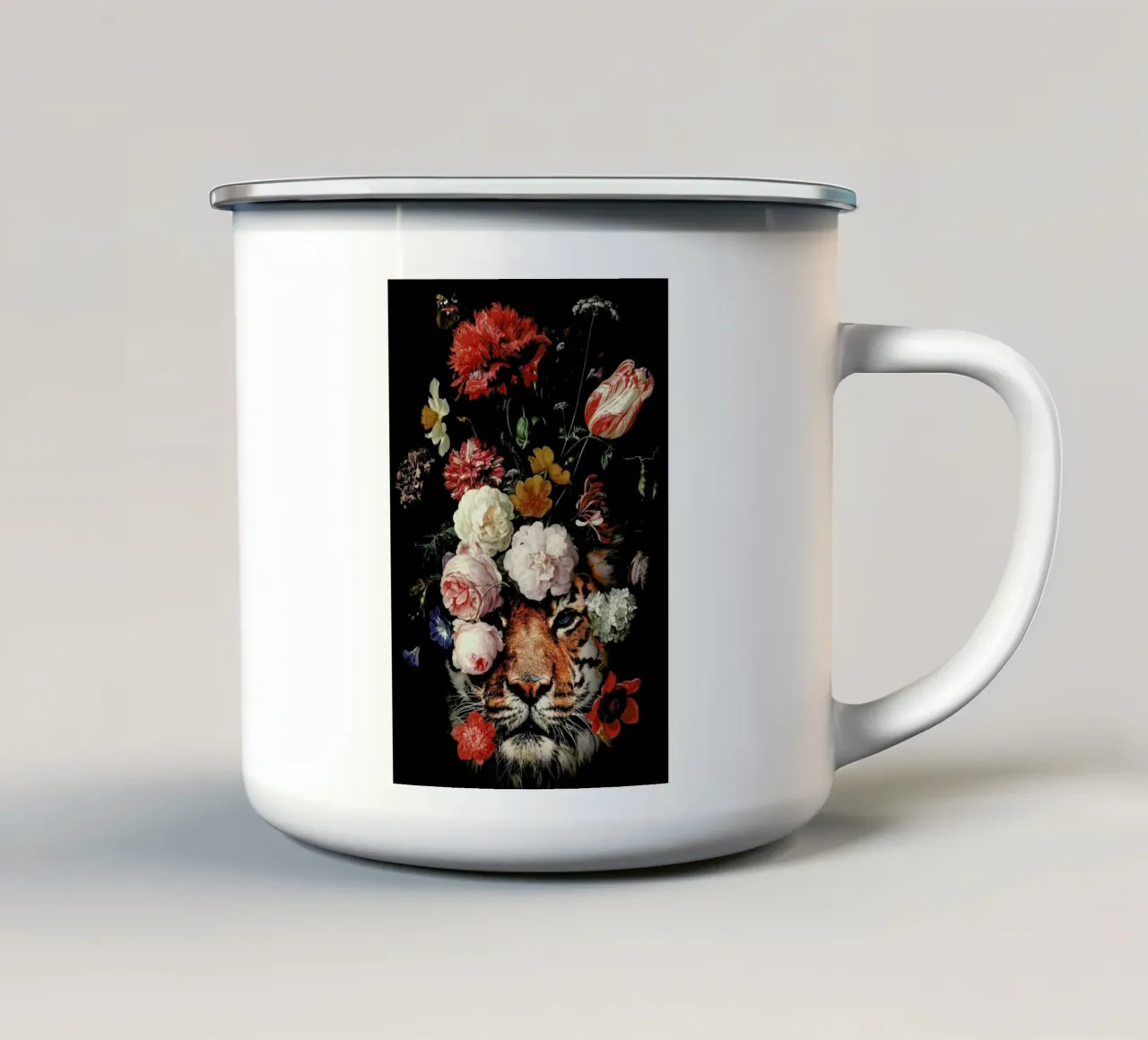 Jungle King tazza in smalto da Wouter Rikken