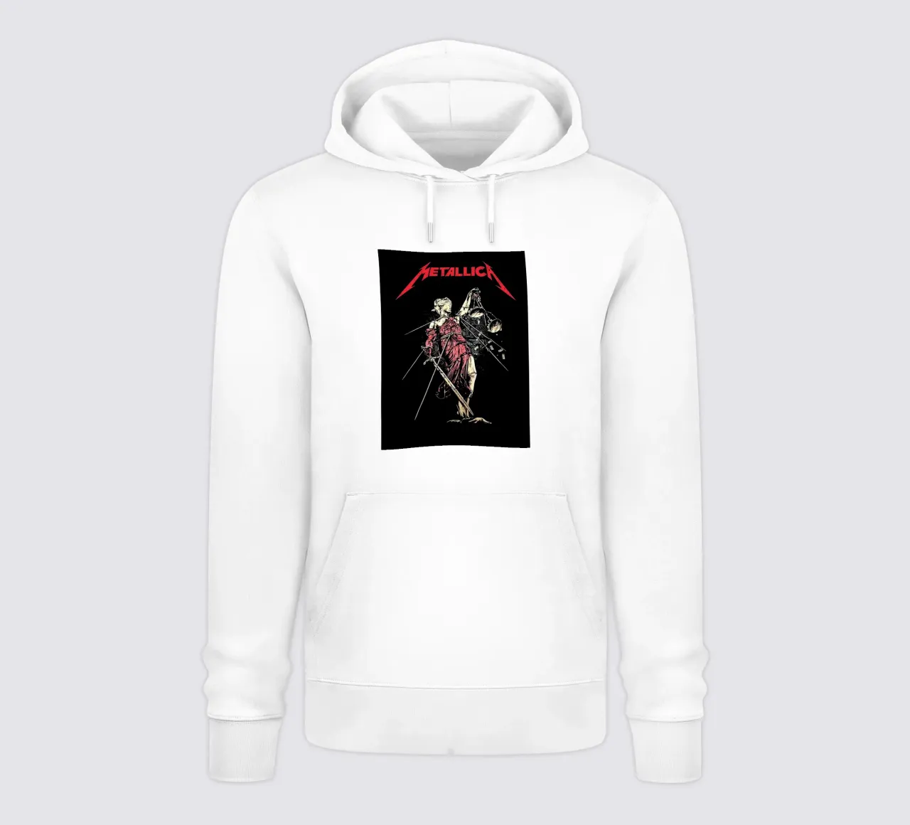 Metallichead - Justice Art hoodie by music soul