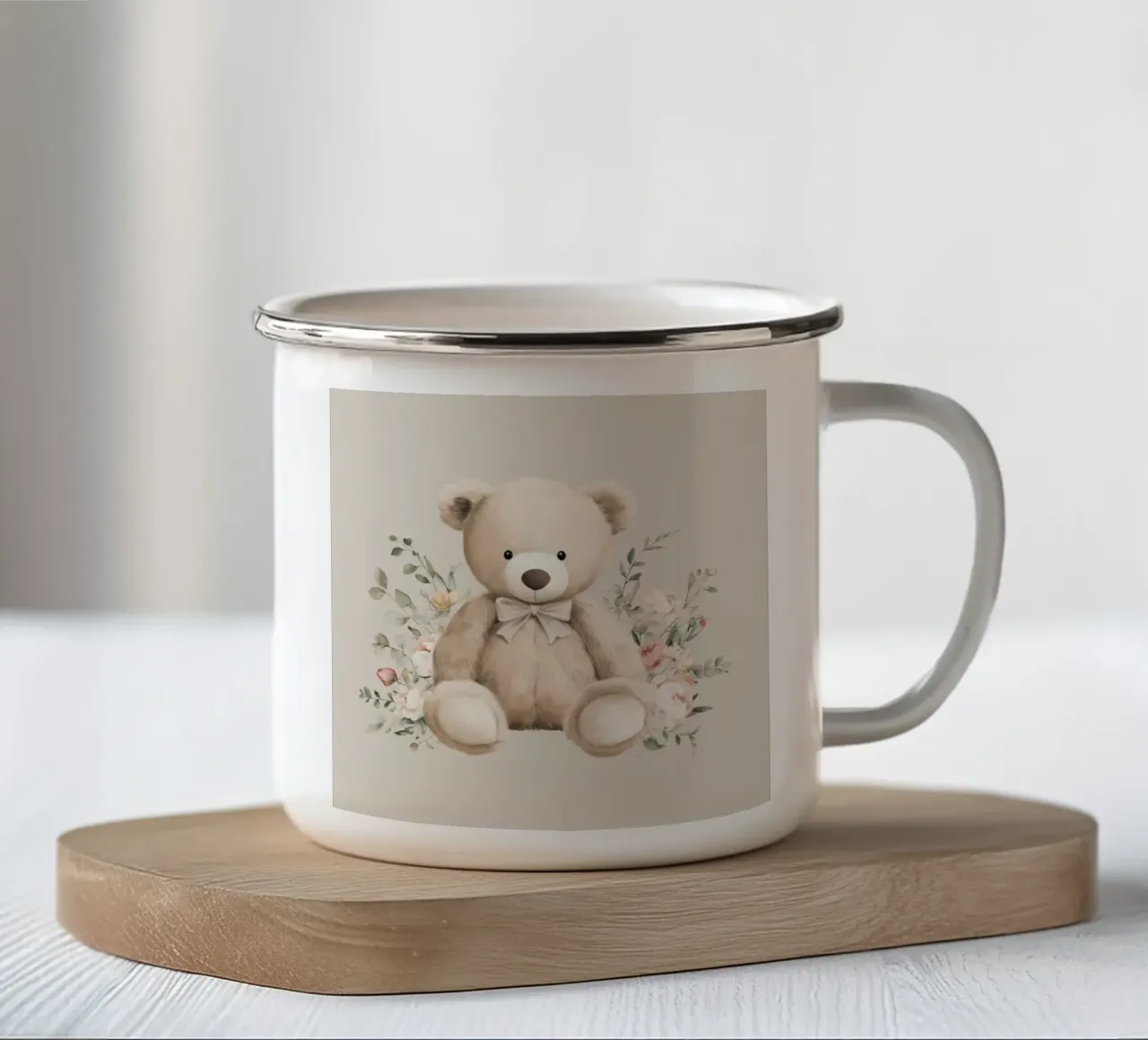 Arte da parete di Imagine tazza in smalto da Imagine