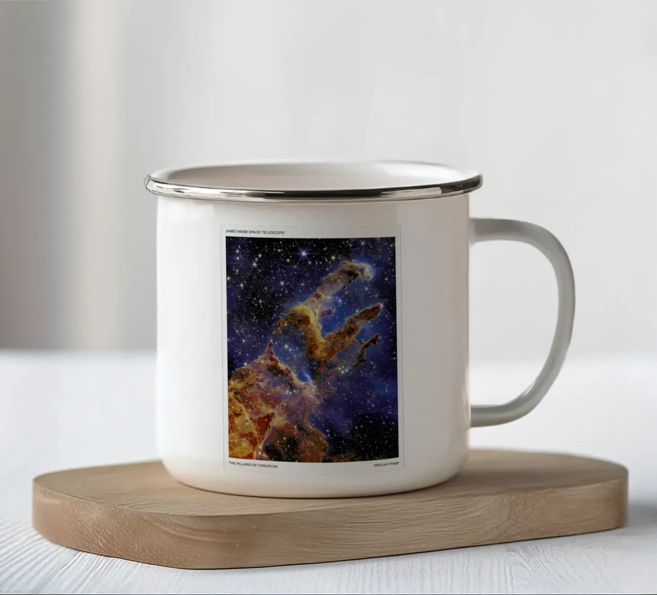 Pillars of Creation tazza in smalto da Studio One