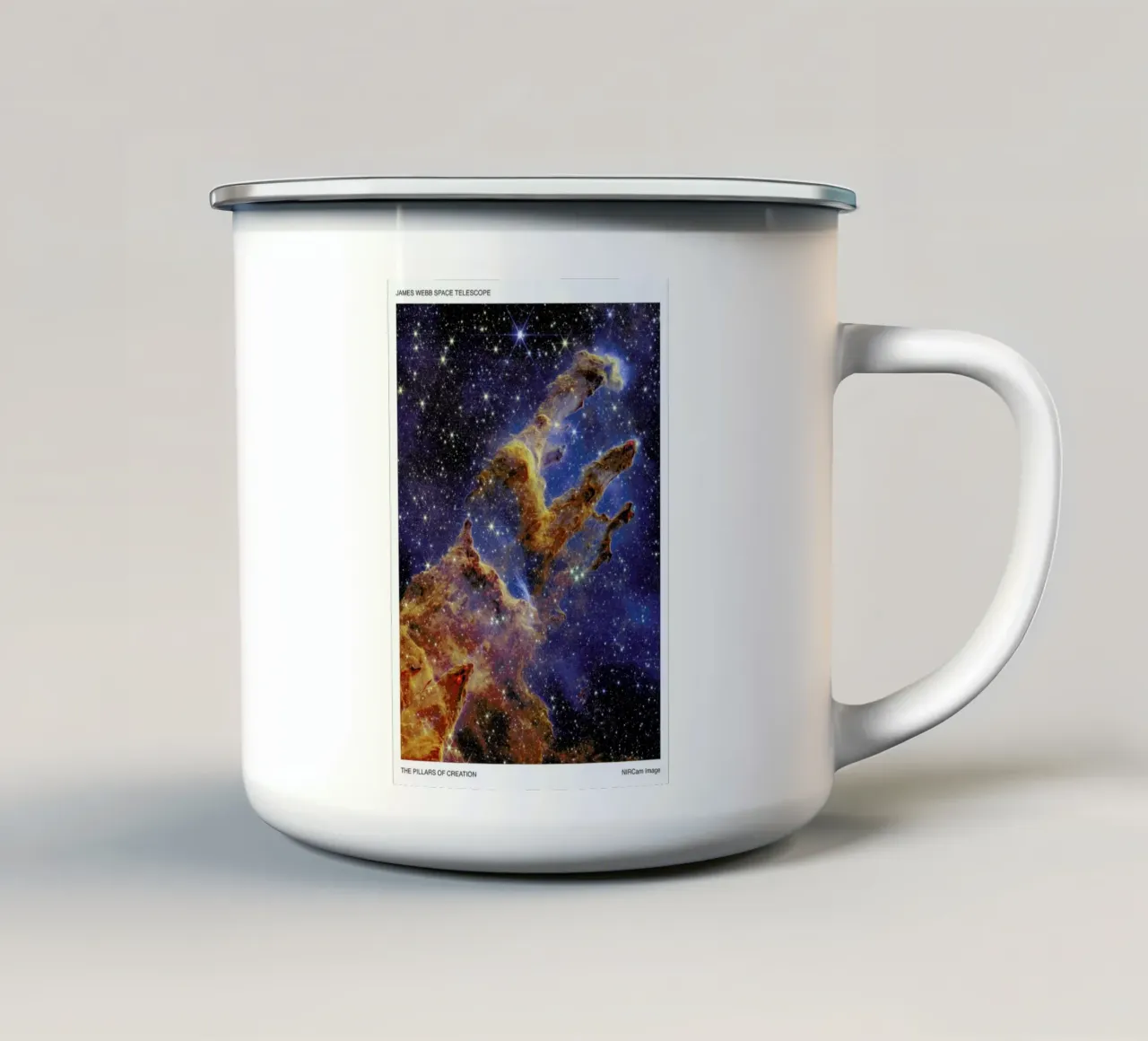 Pillars of Creation tazza in smalto da Studio One
