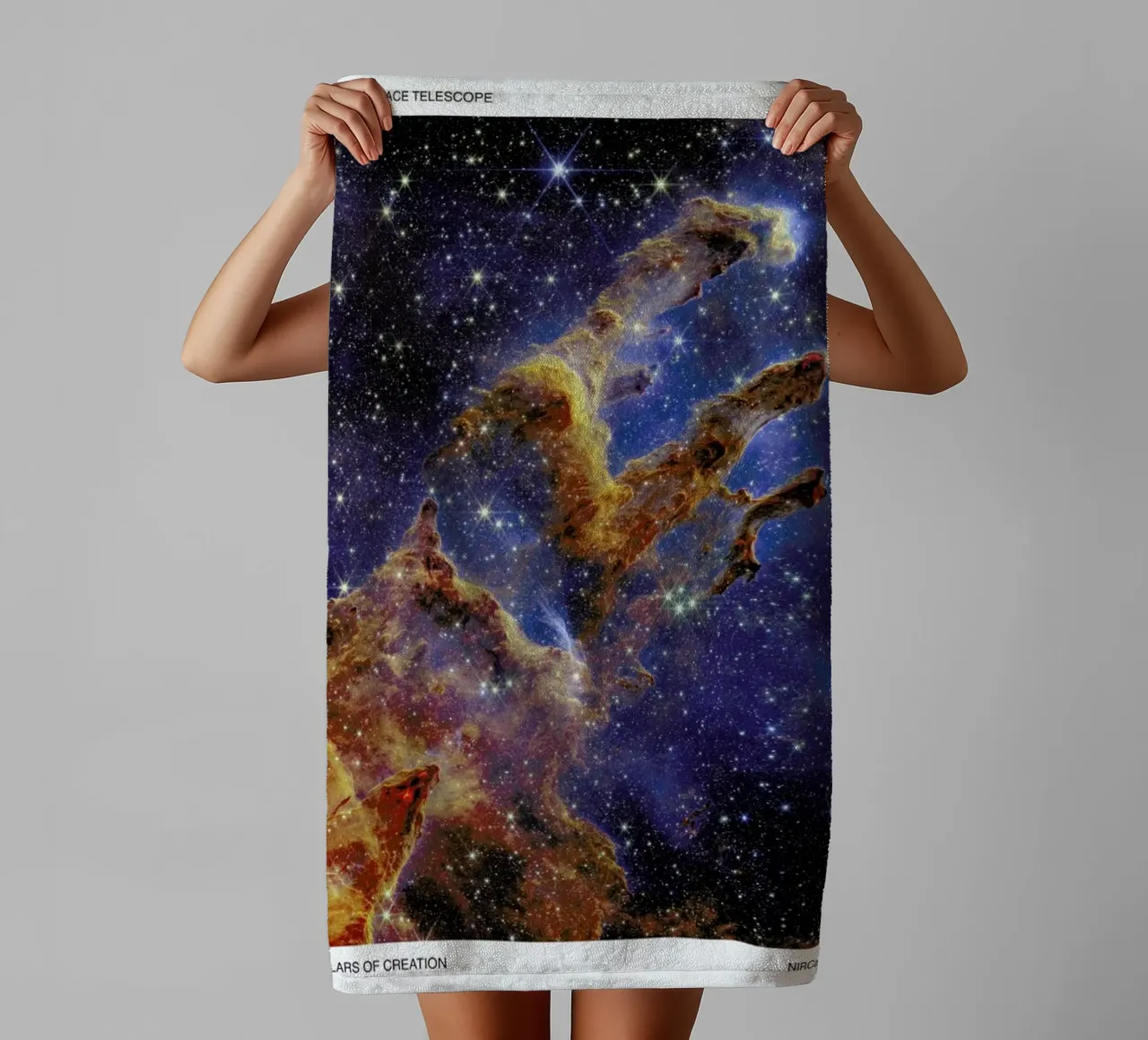 Pillars of Creation asciugamano da bagno da Studio One