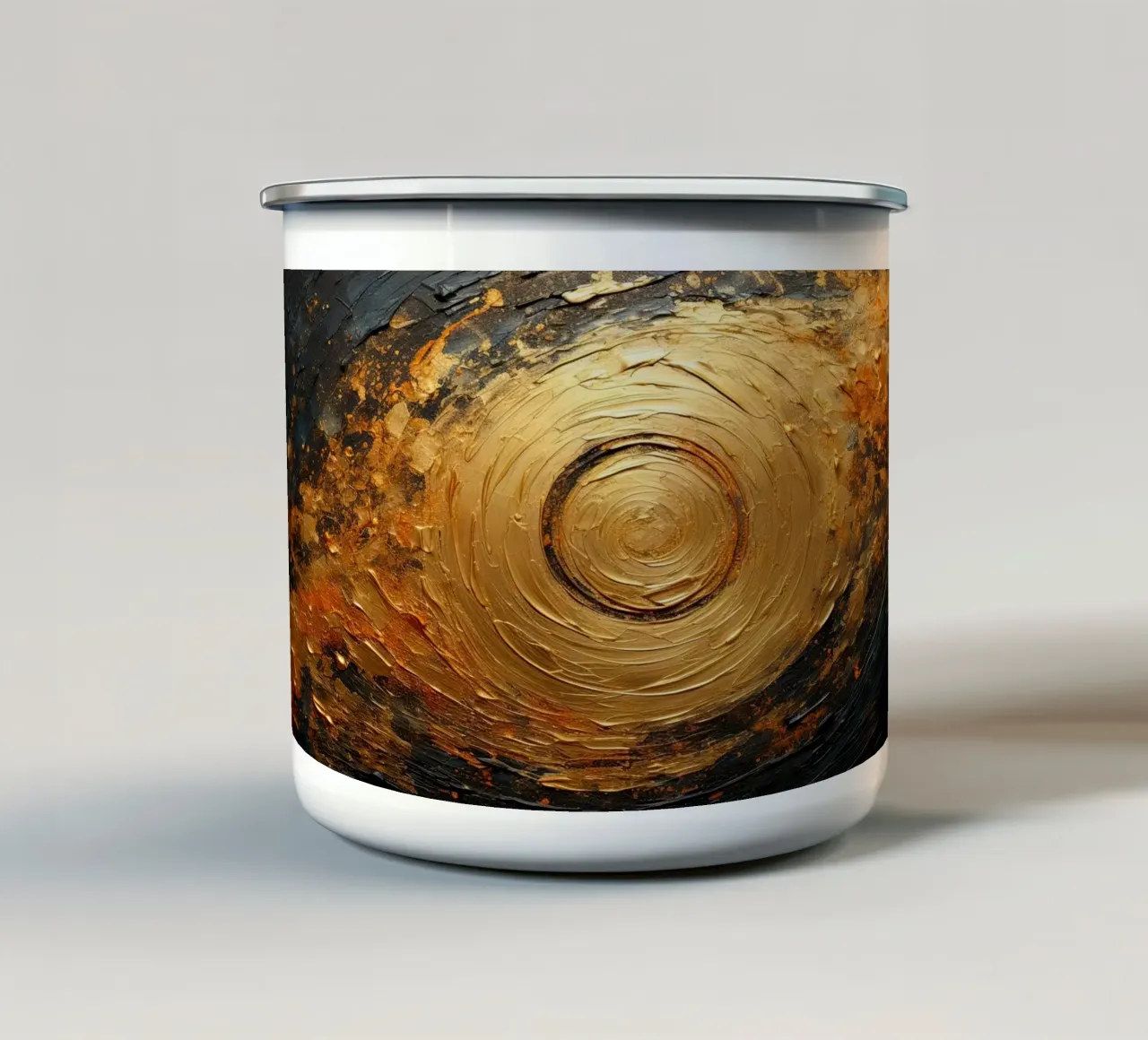 Arte da parete di Imagine tazza in smalto da Imagine