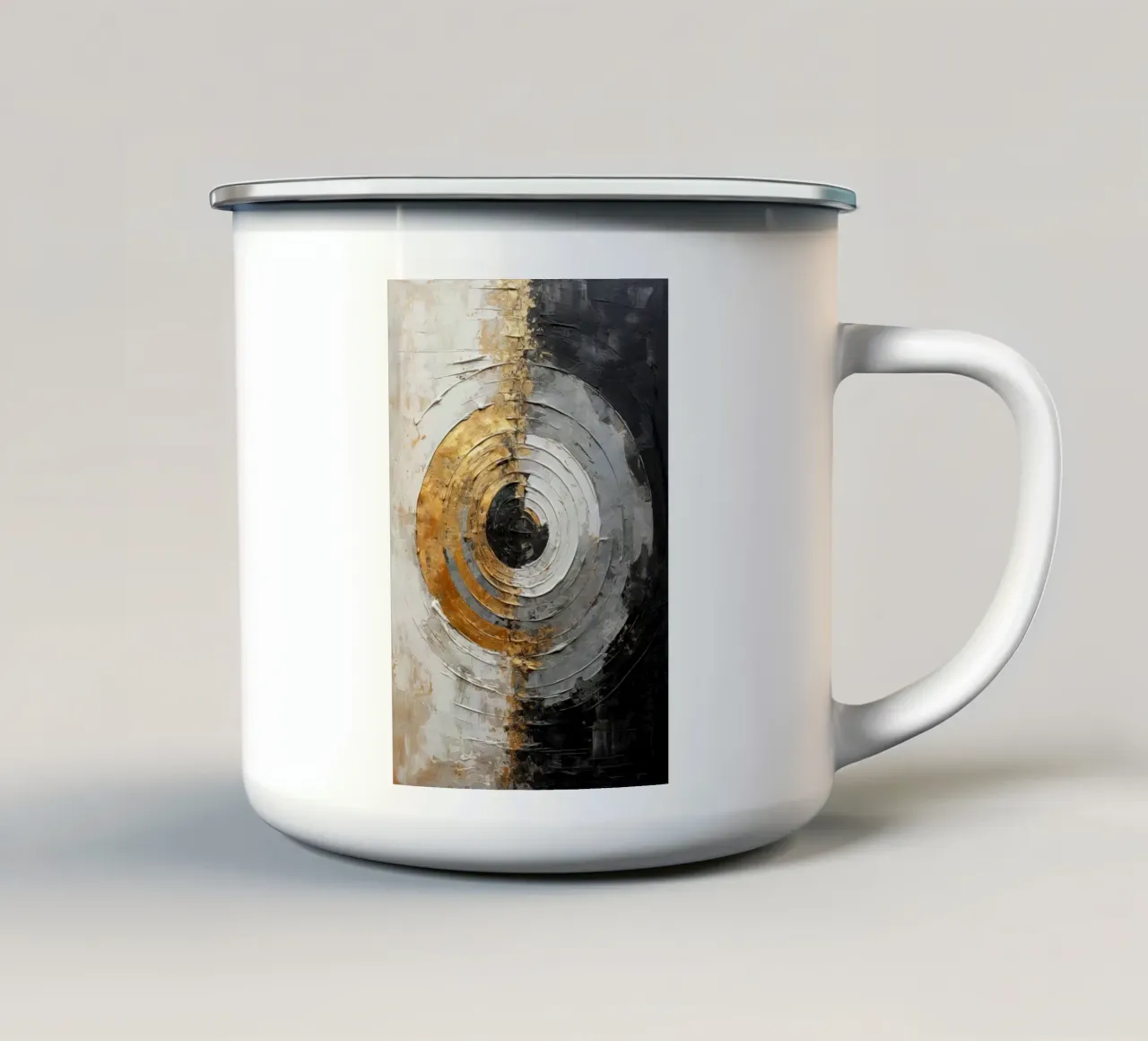 Arte da parete di Imagine tazza in smalto da Imagine