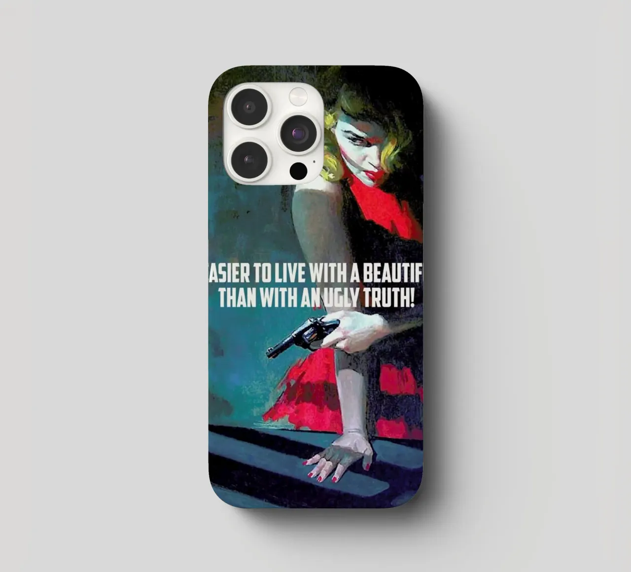 It Is Easier To Live With cover iphone da Gallery Print and Art Limited