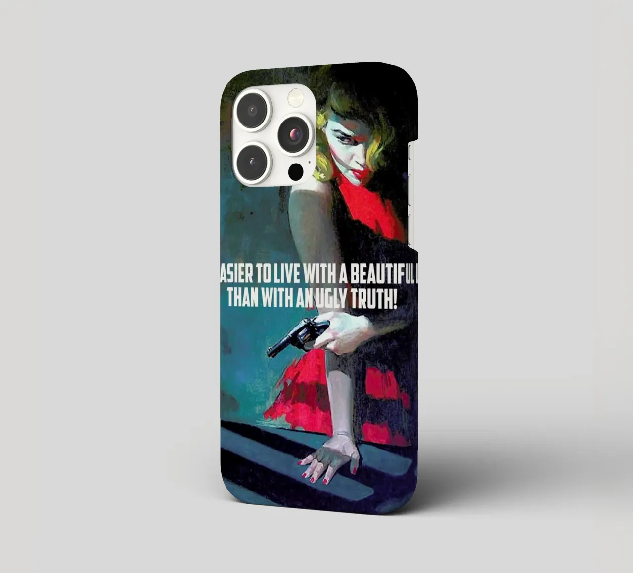 It Is Easier To Live With cover iphone da Gallery Print and Art Limited