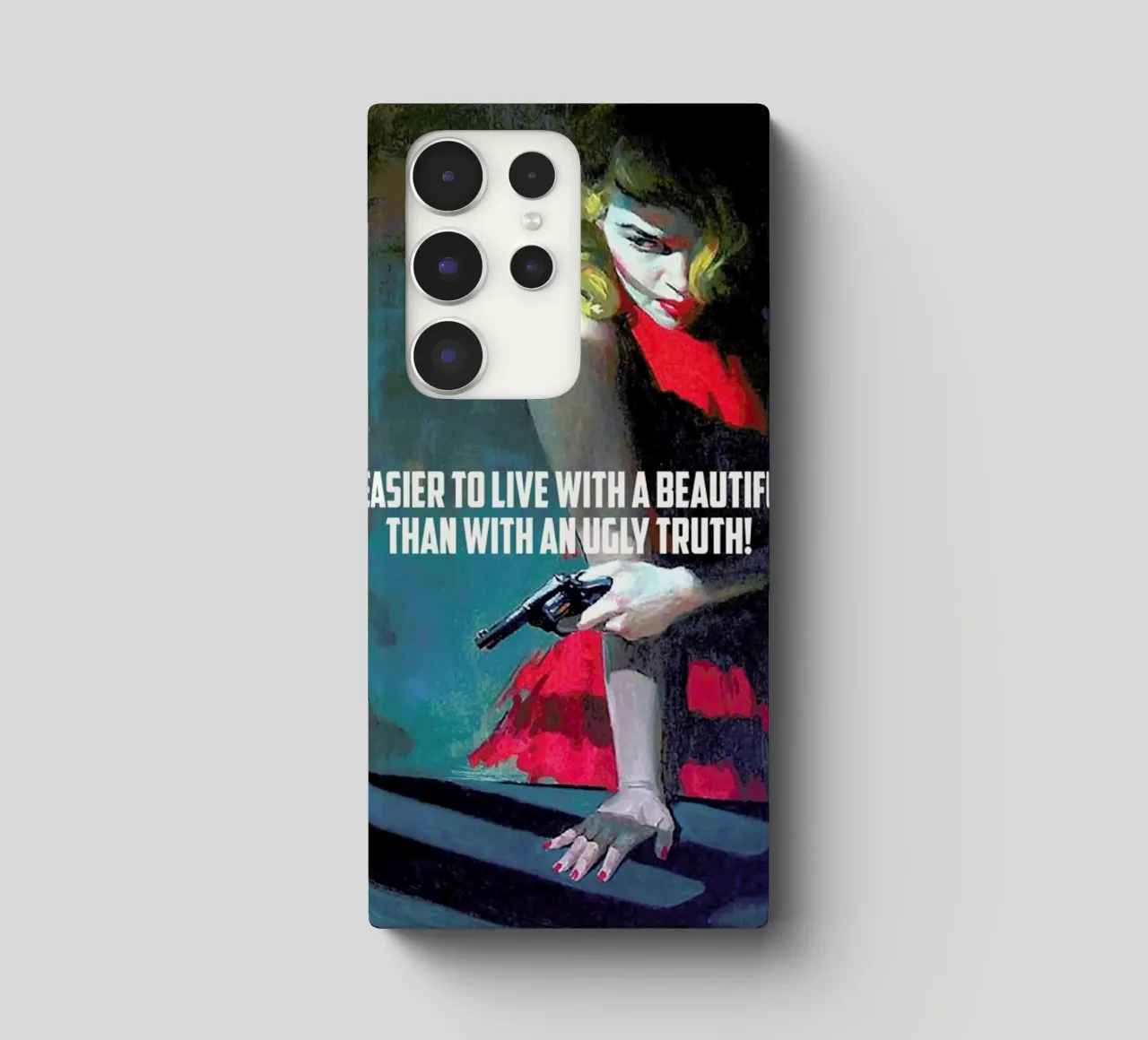 It Is Easier To Live With cover samsung da Gallery Print and Art Limited