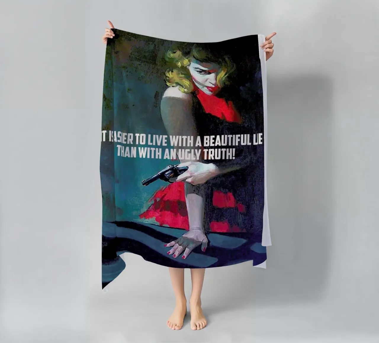 It Is Easier To Live With telo mare da Gallery Print and Art Limited